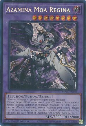 Azamina Moa Regina [MP25-EN105] Prismatic Secret Rare - Yu-Gi-Oh! - Card Brawlers | Quebec | Canada |
