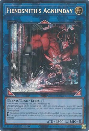 Fiendsmith's Agnumday [MP25-EN109] Prismatic Secret Rare - Yu-Gi-Oh! - Card Brawlers | Quebec | Canada |