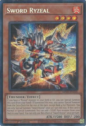 Sword Ryzeal [MP25-EN118] Prismatic Secret Rare - Yu-Gi-Oh! - Card Brawlers | Quebec | Canada |