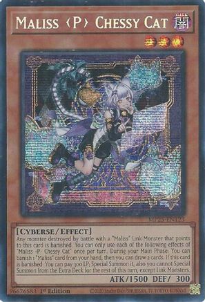Maliss [P] Chessy Cat [MP25-EN123] Prismatic Secret Rare - Yu-Gi-Oh! - Card Brawlers | Quebec | Canada |