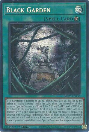Black Garden [MP25-EN132] Prismatic Secret Rare - Yu-Gi-Oh! - Card Brawlers | Quebec | Canada |