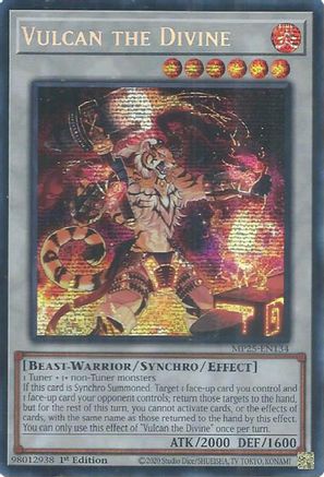 Vulcan the Divine [MP25-EN134] Prismatic Secret Rare - Yu-Gi-Oh! - Card Brawlers | Quebec | Canada |