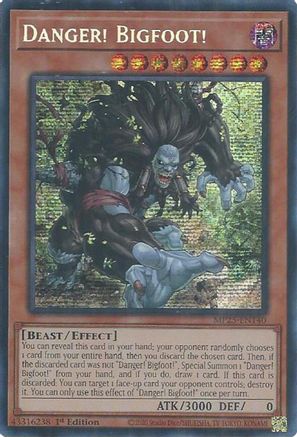 Danger! Bigfoot! [MP25-EN140] Prismatic Secret Rare - Yu-Gi-Oh! - Card Brawlers | Quebec | Canada |