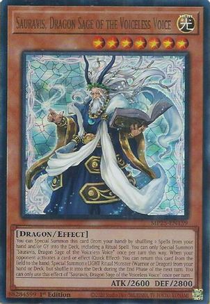 Sauravis, Dragon Sage of the Voiceless Voice [MP25-EN159] Ultra Rare - Yu-Gi-Oh! - Card Brawlers | Quebec | Canada |