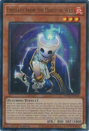 Emissary from the House of Wax [MP25-EN160] Ultra Rare - Yu-Gi-Oh! - Card Brawlers | Quebec | Canada |