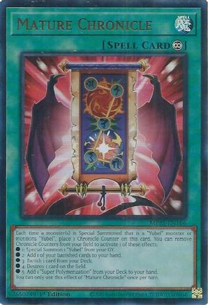 Mature Chronicle [MP25-EN166] Ultra Rare - Yu-Gi-Oh! - Card Brawlers | Quebec | Canada |