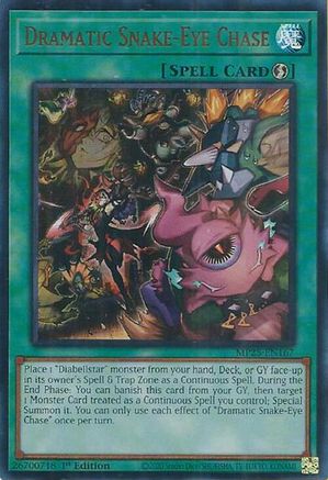 Dramatic Snake-Eye Chase [MP25-EN167] Ultra Rare - Yu-Gi-Oh! - Card Brawlers | Quebec | Canada |