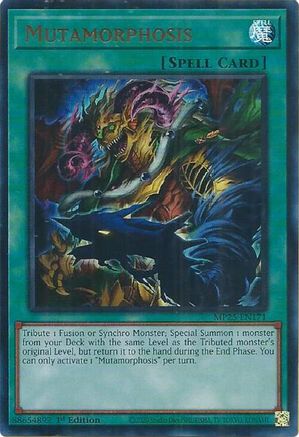 Mutamorphosis [MP25-EN171] Ultra Rare - Yu-Gi-Oh! - Card Brawlers | Quebec | Canada |