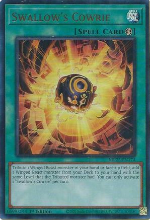 Swallow's Cowrie [MP25-EN174] Ultra Rare - Yu-Gi-Oh! - Card Brawlers | Quebec | Canada |