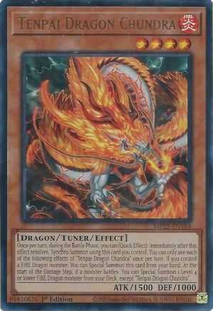 Tenpai Dragon Chundra [MP25-EN184] Ultra Rare - Yu-Gi-Oh! - Card Brawlers | Quebec | Canada |