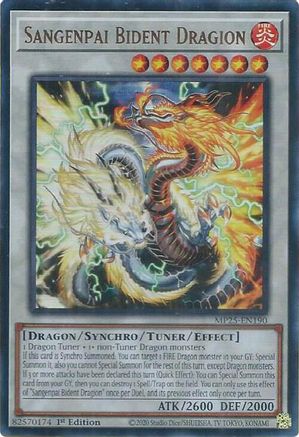 Sangenpai Bident Dragion [MP25-EN190] Ultra Rare