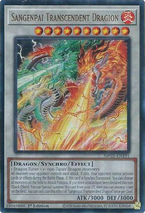 Sangenpai Transcendent Dragion [MP25-EN191] Ultra Rare - Yu-Gi-Oh! - Card Brawlers | Quebec | Canada |