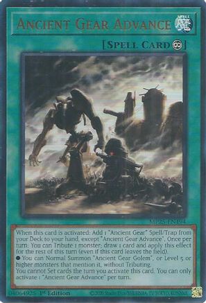 Ancient Gear Advance (MP25-EN194) - 2025 Mega-Pack 1st Edition - 2025 Mega-Pack - Card Brawlers | Quebec | Canada |
