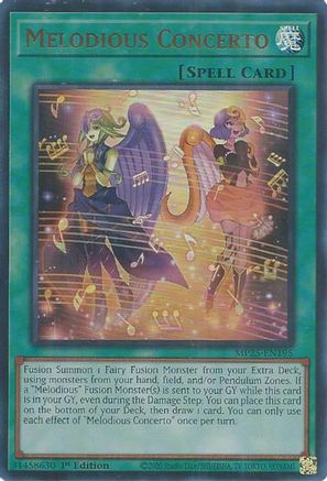 Melodious Concerto [MP25-EN195] Ultra Rare - Yu-Gi-Oh! - Card Brawlers | Quebec | Canada |