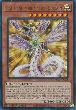 Light End Sublimation Dragon [MP25-EN211] Ultra Rare - Yu-Gi-Oh! - Card Brawlers | Quebec | Canada |