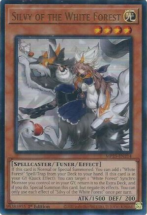 Silvy of the White Forest [MP25-EN214] Ultra Rare - Yu-Gi-Oh! - Card Brawlers | Quebec | Canada |