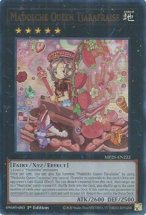 Madolche Queen Tiarafraise [MP25-EN222] Ultra Rare - Yu-Gi-Oh! - Card Brawlers | Quebec | Canada |