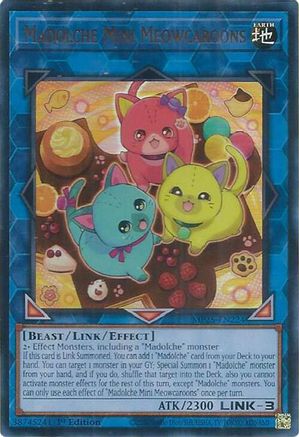 Madolche Mini Meowcaroons [MP25-EN224] Ultra Rare - Yu-Gi-Oh! - Card Brawlers | Quebec | Canada |