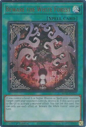 Beware the White Forest [MP25-EN227] Ultra Rare - Yu-Gi-Oh! - Card Brawlers | Quebec | Canada |