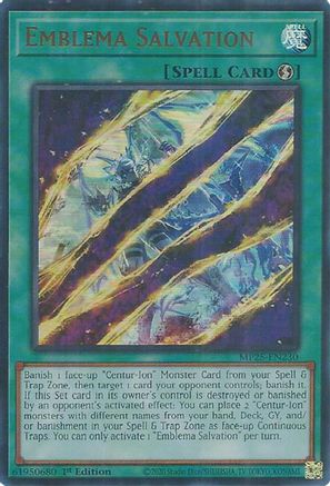 Emblema Salvation [MP25-EN230] Ultra Rare - Yu-Gi-Oh! - Card Brawlers | Quebec | Canada |