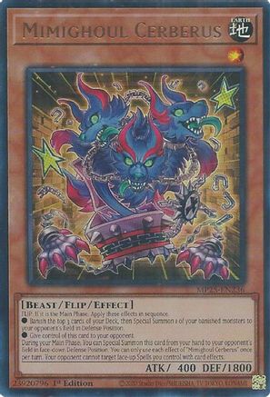 Mimighoul Cerberus [MP25-EN236] Ultra Rare - Yu-Gi-Oh! - Card Brawlers | Quebec | Canada |