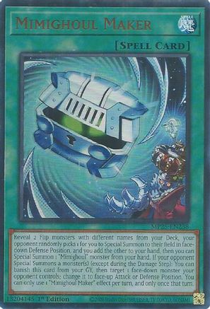 Mimighoul Maker [MP25-EN238] Ultra Rare - Yu-Gi-Oh! - Card Brawlers | Quebec | Canada |