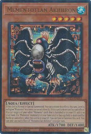 Mementotlan Akihiron [MP25-EN243] Ultra Rare - Yu-Gi-Oh! - Card Brawlers | Quebec | Canada |
