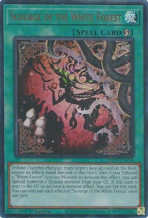 Scourge of the White Forest [MP25-EN250] Ultra Rare - Yu-Gi-Oh! - Card Brawlers | Quebec | Canada |