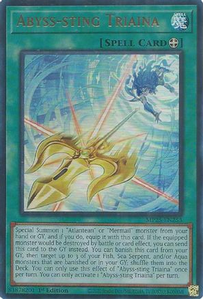 Abyss-sting Triaina [MP25-EN253] Ultra Rare - Yu-Gi-Oh! - Card Brawlers | Quebec | Canada |