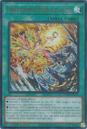 Firestorms Over Atlantis [MP25-EN255] Ultra Rare - Yu-Gi-Oh! - Card Brawlers | Quebec | Canada |