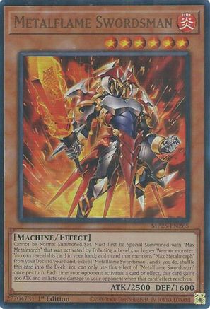 Metalflame Swordsman [MP25-EN265] Ultra Rare - Yu-Gi-Oh! - Card Brawlers | Quebec | Canada |