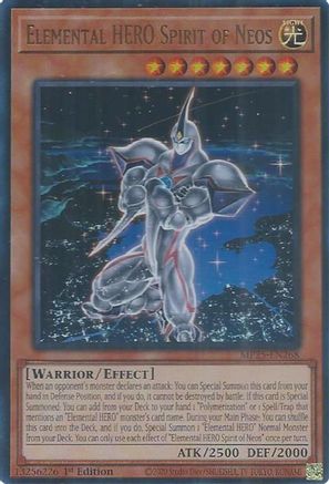 Elemental HERO Spirit of Neos [MP25-EN268] Ultra Rare - Yu-Gi-Oh! - Card Brawlers | Quebec | Canada |