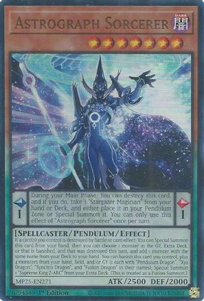 Astrograph Sorcerer [MP25-EN271] Ultra Rare - Yu-Gi-Oh! - Card Brawlers | Quebec | Canada |
