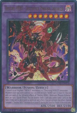 Destiny HERO - Destroyer Phoenix Enforcer [MP25-EN273] Ultra Rare - Yu-Gi-Oh! - Card Brawlers | Quebec | Canada |