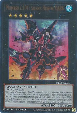 Number C101: Silent Honor DARK [MP25-EN275] Ultra Rare - Yu-Gi-Oh! - Card Brawlers | Quebec | Canada |