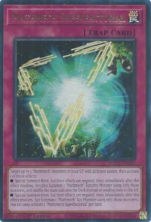Mathmech Superfactorial [MP25-EN287] Ultra Rare - Yu-Gi-Oh! - Card Brawlers | Quebec | Canada |