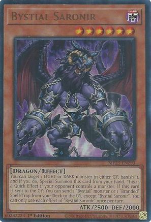 Bystial Saronir [MP25-EN293] Ultra Rare - Yu-Gi-Oh! - Card Brawlers | Quebec | Canada |