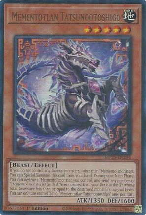 Mementotlan Tatsunootoshigo [MP25-EN294] Ultra Rare - Yu-Gi-Oh! - Card Brawlers | Quebec | Canada |