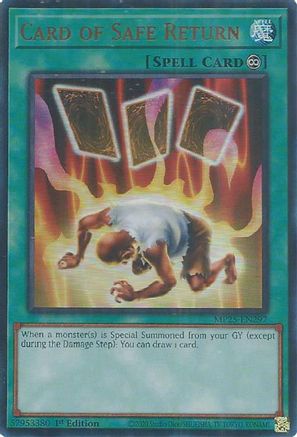 Card of Safe Return [MP25-EN297] Ultra Rare - Yu-Gi-Oh! - Card Brawlers | Quebec | Canada |