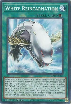 White Reincarnation [MP25-EN317] Common - Yu-Gi-Oh! - Card Brawlers | Quebec | Canada |
