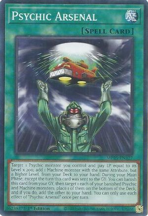Psychic Arsenal [MP25-EN327] Common - Yu-Gi-Oh! - Card Brawlers | Quebec | Canada |