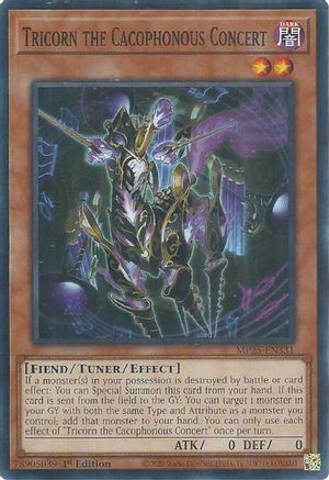 Tricorn the Cacophonous Concert [MP25-EN331] Common - Yu-Gi-Oh! - Card Brawlers | Quebec | Canada |