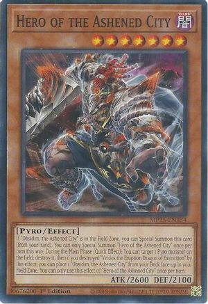 Hero of the Ashened City [MP25-EN334] Common - Yu-Gi-Oh! - Card Brawlers | Quebec | Canada |