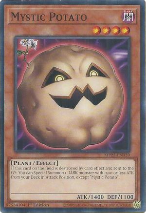 Mystic Potato [MP25-EN339] Common - Yu-Gi-Oh! - Card Brawlers | Quebec | Canada |