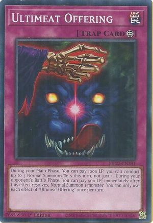 Ultimeat Offering [MP25-EN341] Common - Yu-Gi-Oh! - Card Brawlers | Quebec | Canada |