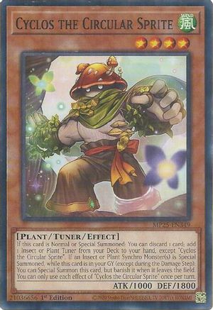 Cyclos the Circular Sprite [MP25-EN349] Common - Yu-Gi-Oh! - Card Brawlers | Quebec | Canada |