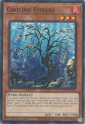 Cooling Embers [MP25-EN351] Common - Yu-Gi-Oh! - Card Brawlers | Quebec | Canada |