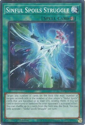 Sinful Spoils Struggle [MP25-EN358] Common - Yu-Gi-Oh! - Card Brawlers | Quebec | Canada |