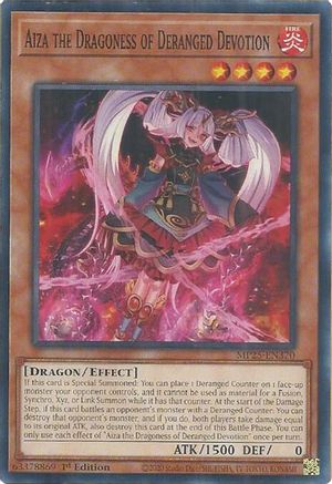 Aiza the Dragoness of Deranged Devotion [MP25-EN370] Common - Yu-Gi-Oh! - Card Brawlers | Quebec | Canada |