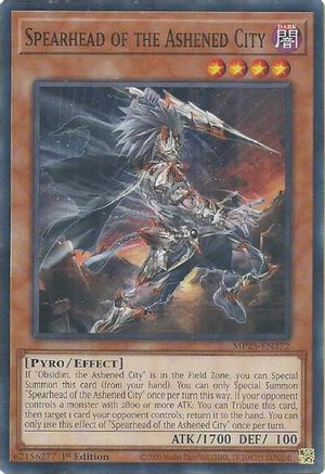 Spearhead of the Ashened City [MP25-EN372] Common - Yu-Gi-Oh! - Card Brawlers | Quebec | Canada |
